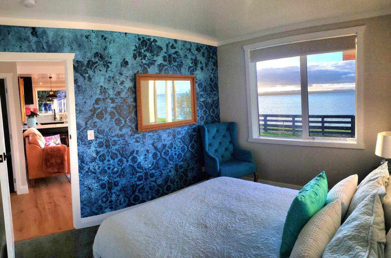 Red Rock Cottage, Beachfront Luxury Clarks Beach Kültér fotó